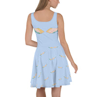 Muted Ethereal Skater Dress