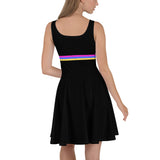 Candy Stripe Skater Dress