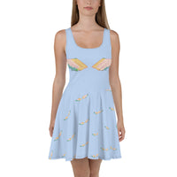 Muted Ethereal Skater Dress