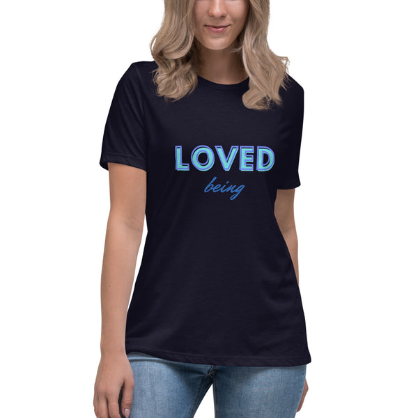 Affirmation "I am Loved" Women's Relaxed T-Shirt