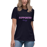 Affirmation "I am Supported" Women's Relaxed T-Shirt